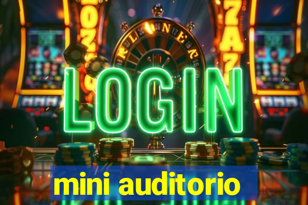 mini auditorio