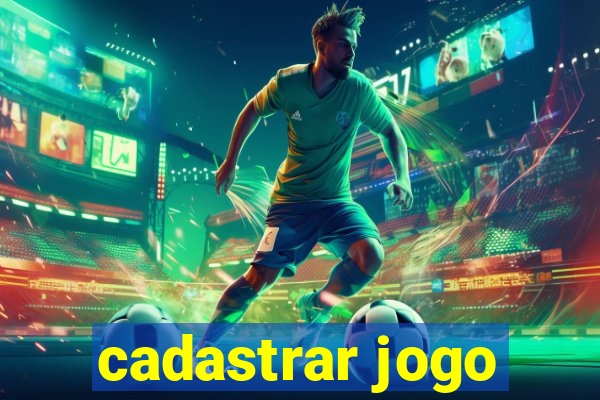 cadastrar jogo