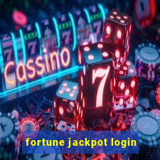 fortune jackpot login