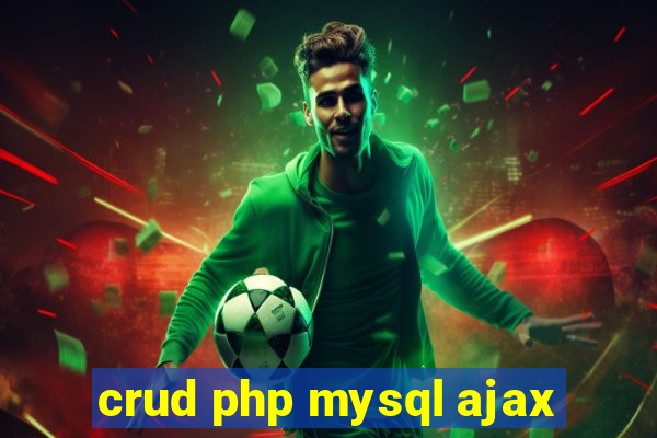 crud php mysql ajax