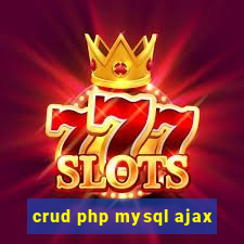 crud php mysql ajax