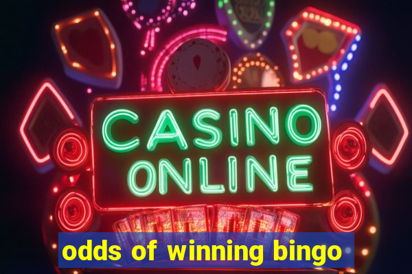 odds of winning bingo