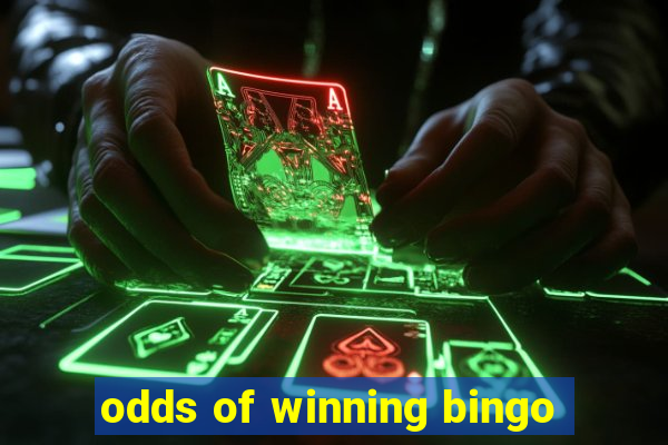 odds of winning bingo