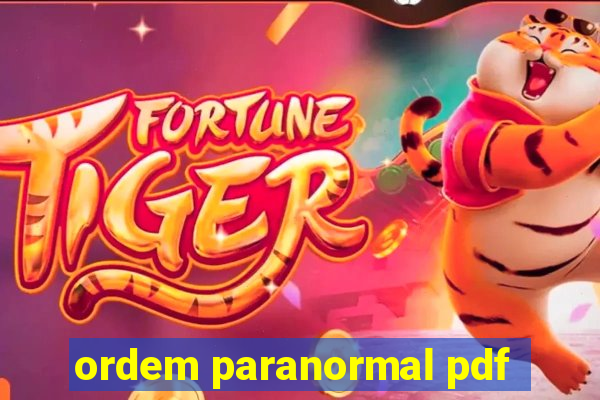 ordem paranormal pdf