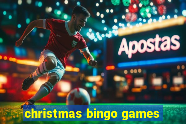 christmas bingo games