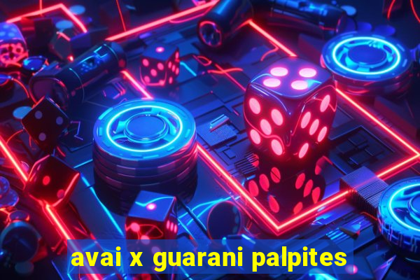 avai x guarani palpites