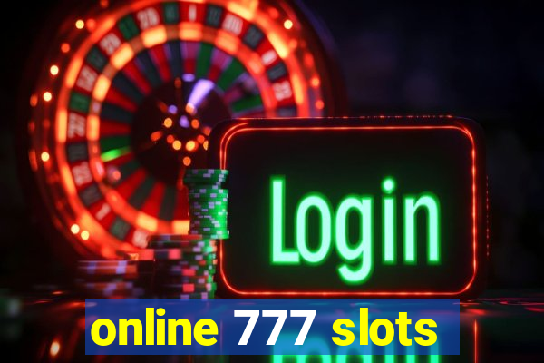 online 777 slots