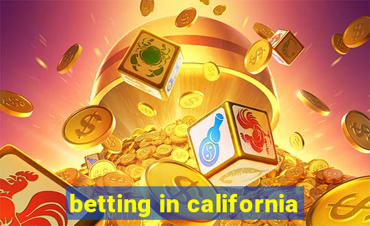 betting in california