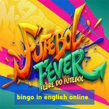 bingo in english online