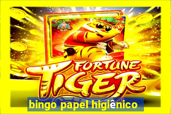 bingo papel higiênico