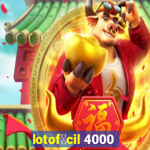 lotof谩cil 4000