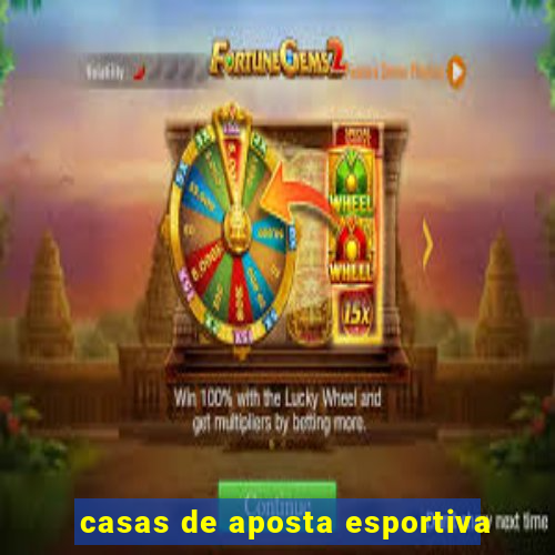 casas de aposta esportiva