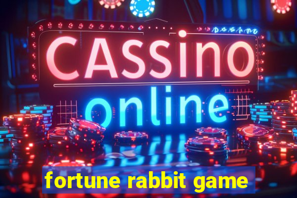 fortune rabbit game