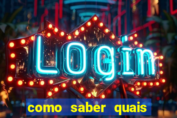 como saber quais jogos est?o pagando