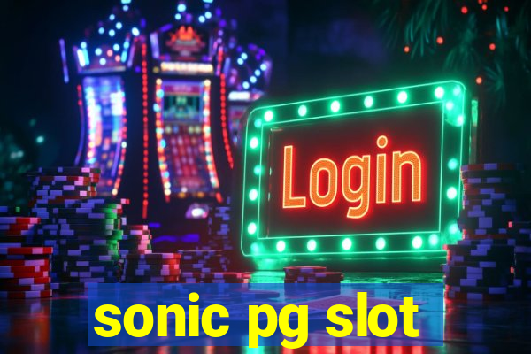 sonic pg slot