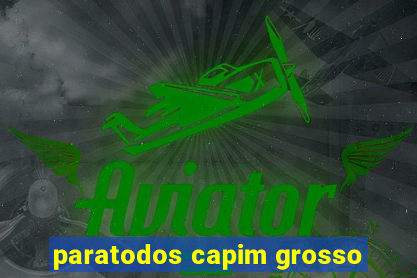 paratodos capim grosso