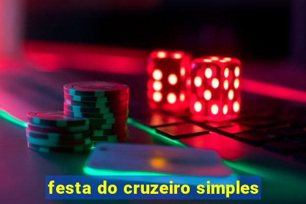 festa do cruzeiro simples