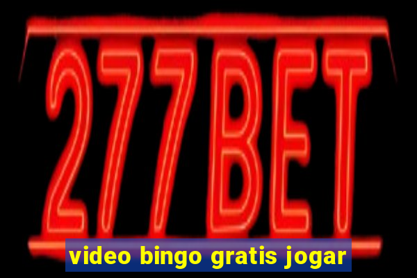 video bingo gratis jogar