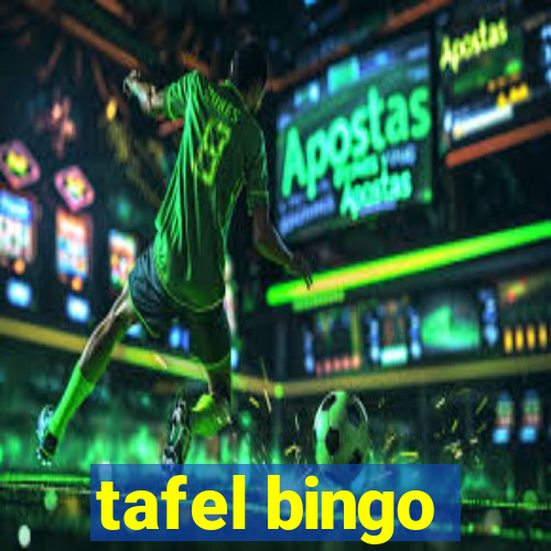 tafel bingo