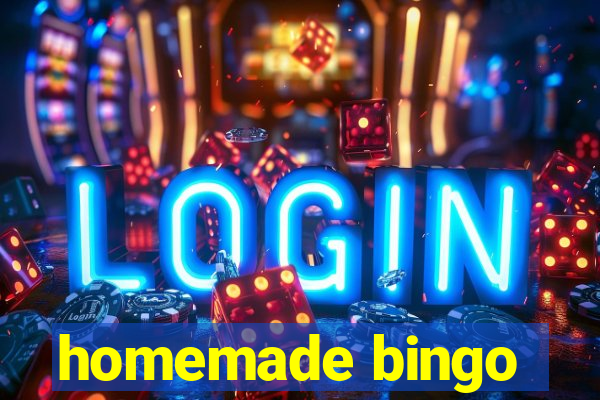 homemade bingo