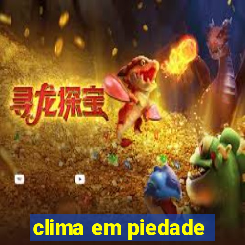 clima em piedade