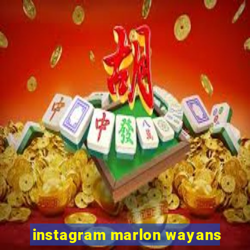 instagram marlon wayans