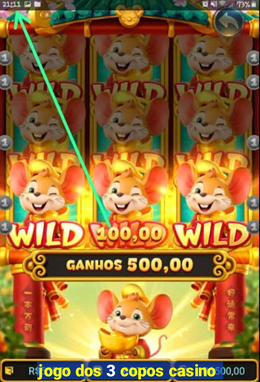 jogo dos 3 copos casino