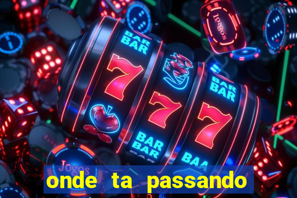 onde ta passando jogo do remo