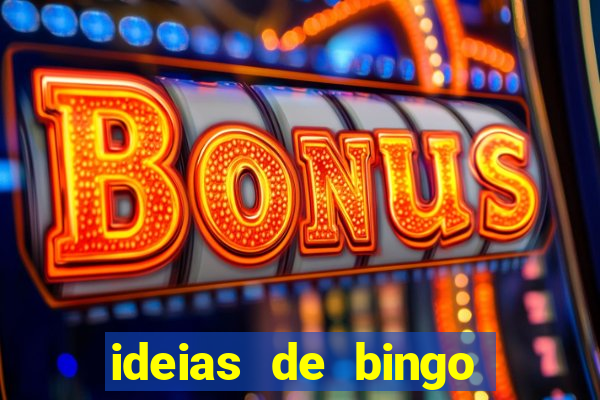 ideias de bingo para o natal