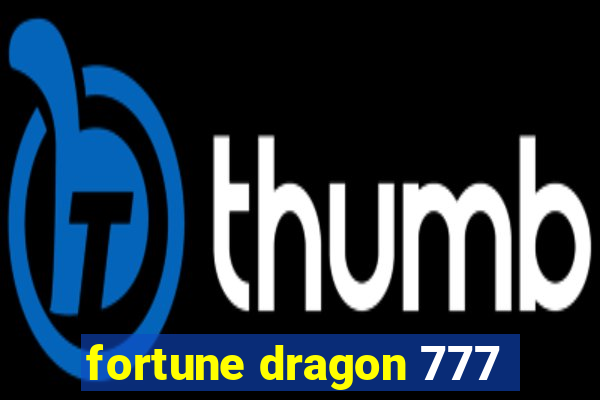 fortune dragon 777