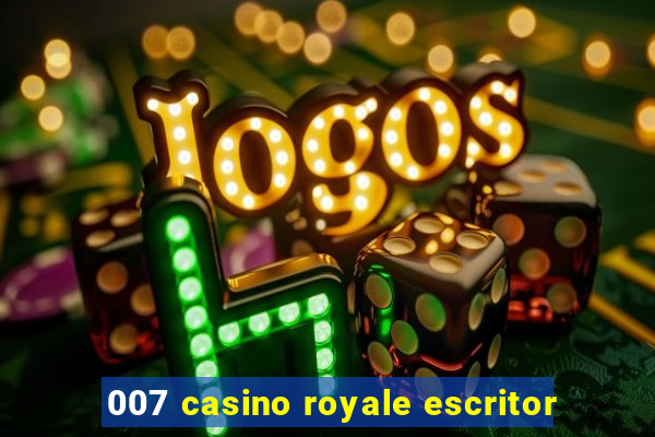 007 casino royale escritor