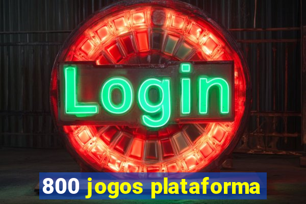 800 jogos plataforma