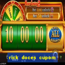 rick doces cupom primeira compra