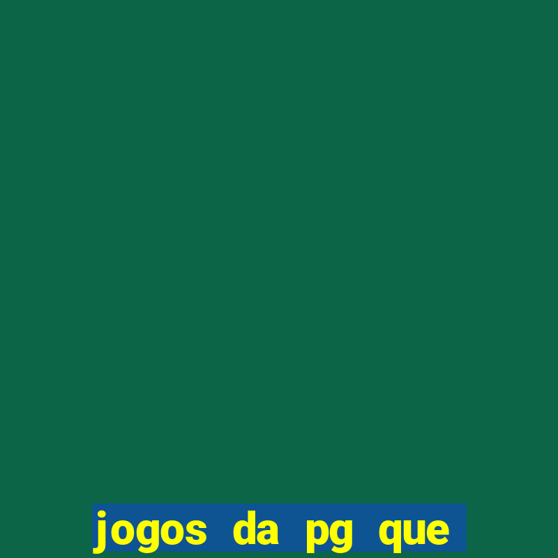 jogos da pg que da para comprar funcionalidade