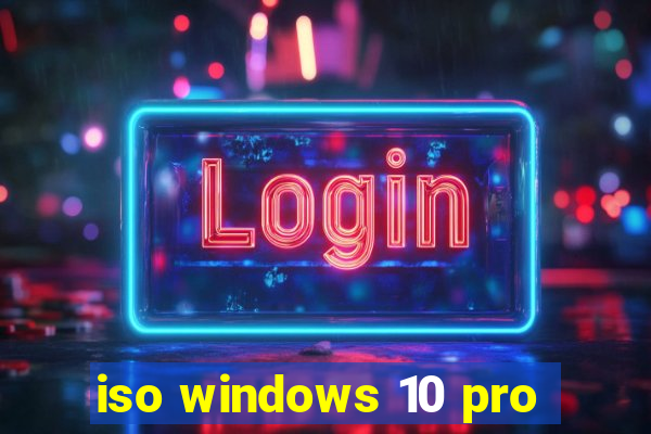 iso windows 10 pro