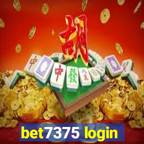 bet7375 login