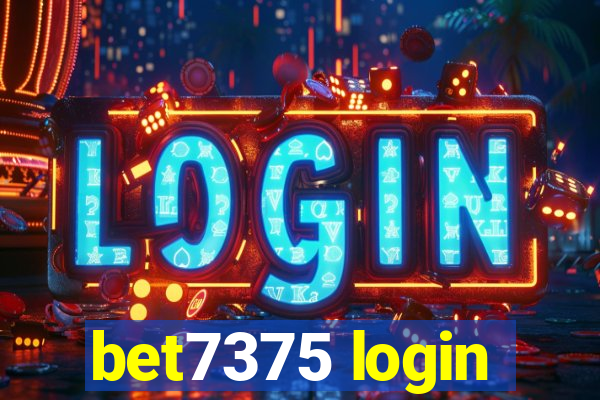 bet7375 login