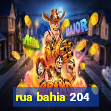 rua bahia 204