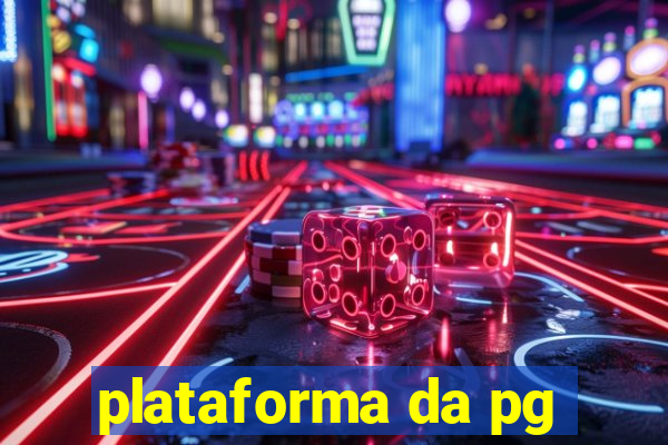 plataforma da pg