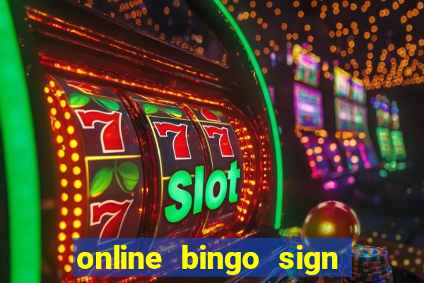 online bingo sign up bonus