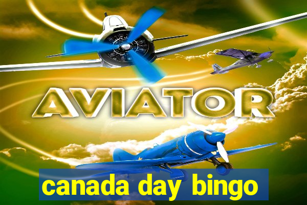 canada day bingo