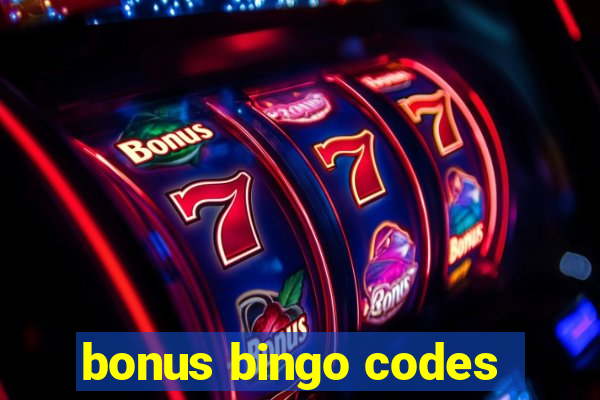 bonus bingo codes