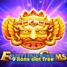 9 lions slot free