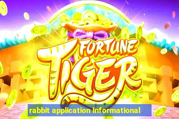 rabbit application Informational