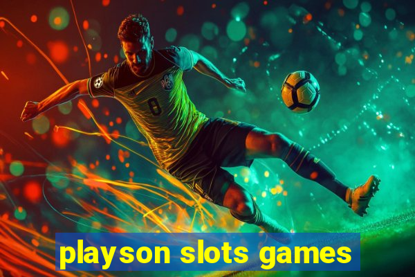 playson slots games