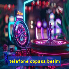 telefone copasa betim