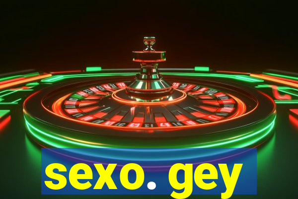 sexo. gey