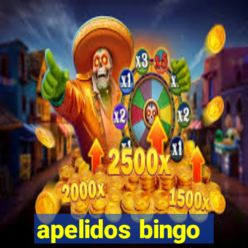 apelidos bingo