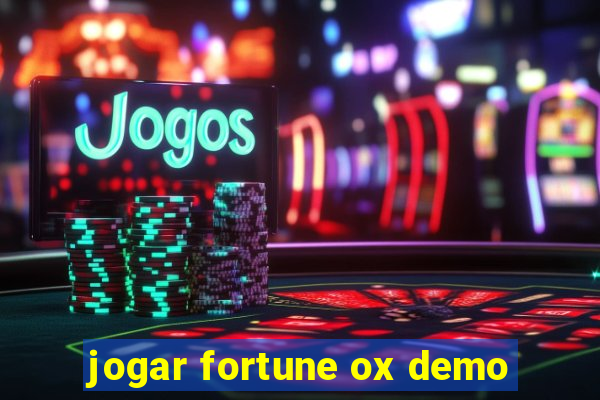 jogar fortune ox demo