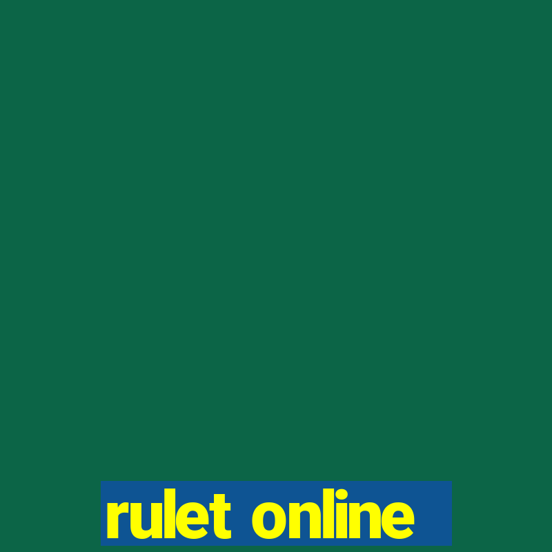 rulet online